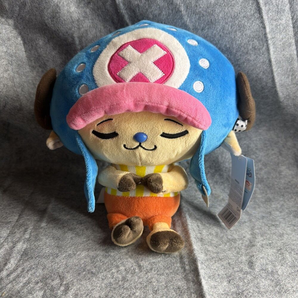Tony Chopper One Piece Sleepy Toy Plushie Figure Bandai Namco Crunchyroll NEW